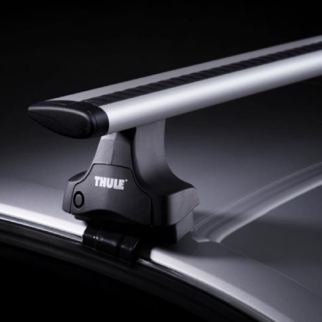 SEAT Ibiza Tagbøjler-sæt aeroprofil alu (THULE)  2018-2021