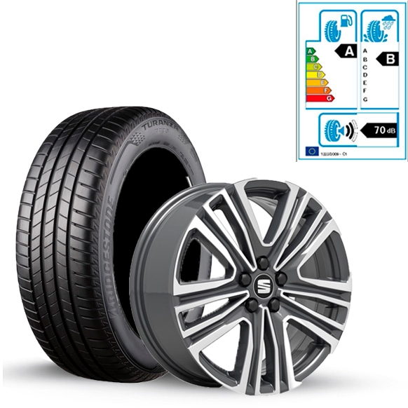 SEAT Arona 17" komplethjul "Dynamic 26/2" - UDGÅET