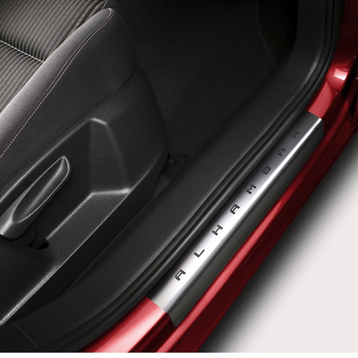 SEAT Alhambra Dørtrinslister i rustfrit stål, 4 stk.