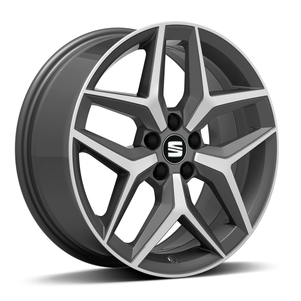Ny SEAT Ibiza 17" alufælge "Dynamic 20/1" - UDGÅET